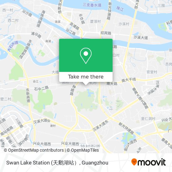 Swan Lake Station map