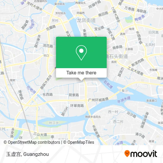 玉虚宫 map
