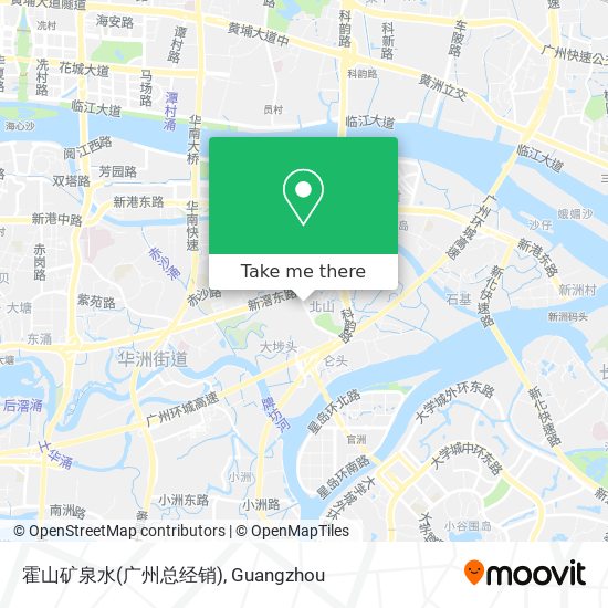 霍山矿泉水(广州总经销) map