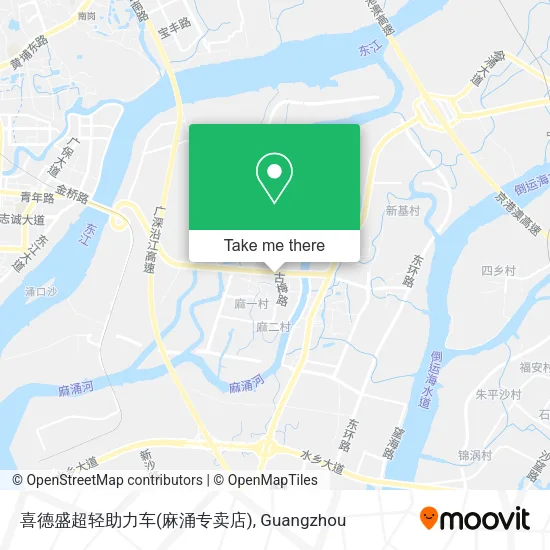喜德盛超轻助力车(麻涌专卖店) map