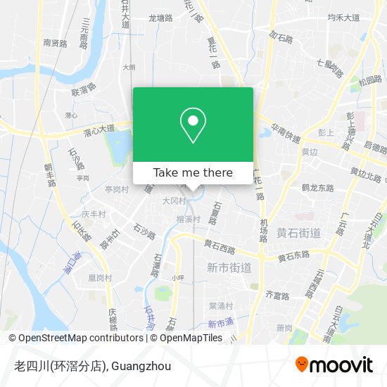 老四川(环滘分店) map