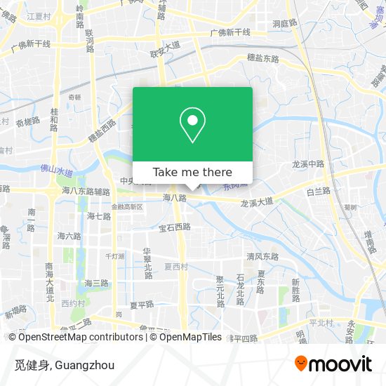 觅健身 map