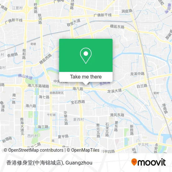 香港修身堂(中海锦城店) map