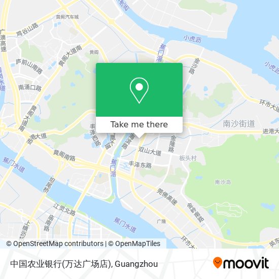 中国农业银行(万达广场店) map