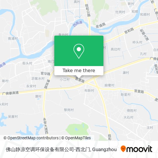 佛山静凉空调环保设备有限公司-西北门 map