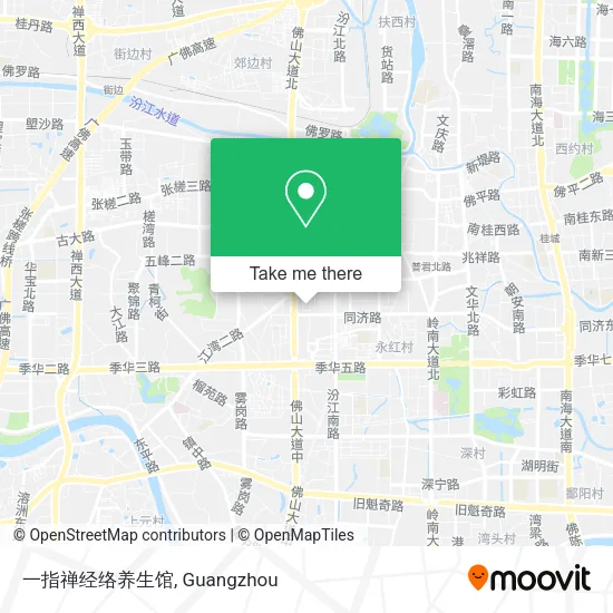 一指禅经络养生馆 map