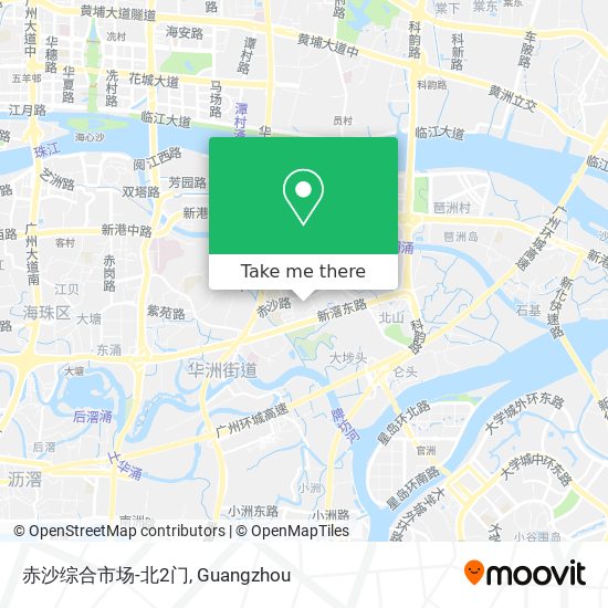 赤沙综合市场-北2门 map