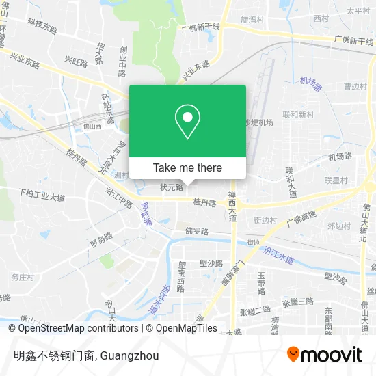 明鑫不锈钢门窗 map