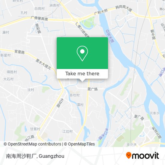 南海周沙鞋厂 map