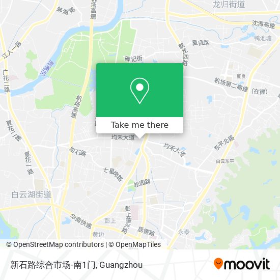 新石路综合市场-南1门 map
