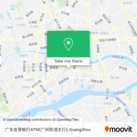广东发展银行ATM(广州陈涌支行) map