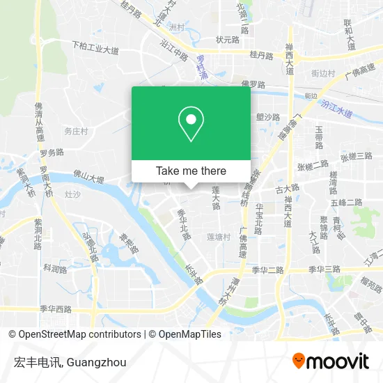 宏丰电讯 map