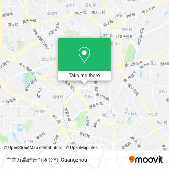 广东万高建设有限公司 map