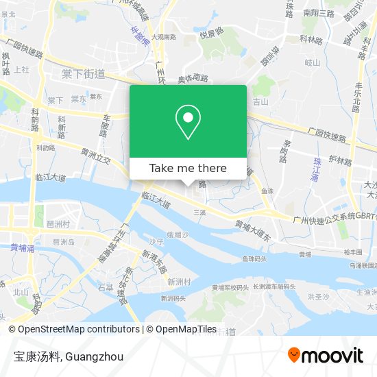宝康汤料 map