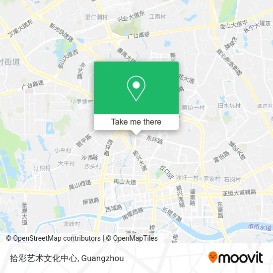 拾彩艺术文化中心 map