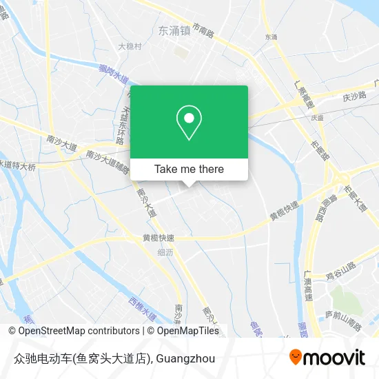 众驰电动车(鱼窝头大道店) map