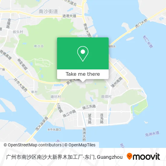 广州市南沙区南沙大新界木加工厂-东门 map