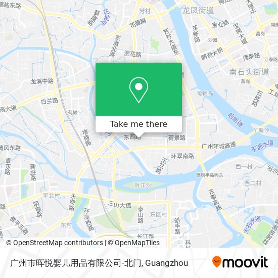 广州市晖悦婴儿用品有限公司-北门 map