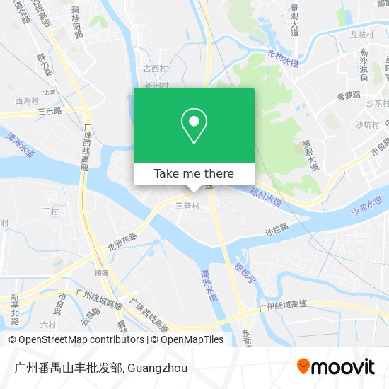 广州番禺山丰批发部 map