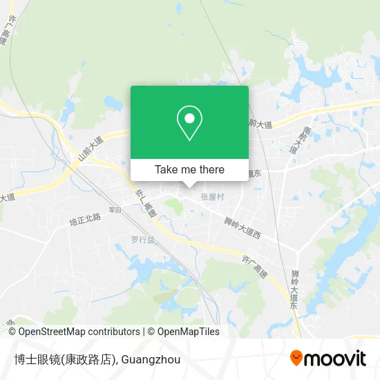 博士眼镜(康政路店) map