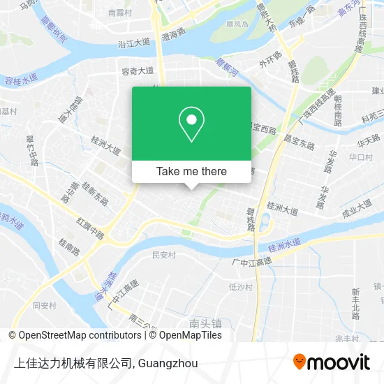 上佳达力机械有限公司 map