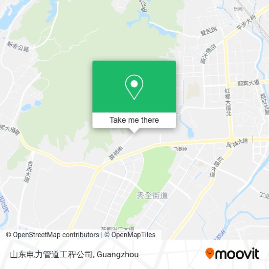 山东电力管道工程公司 map