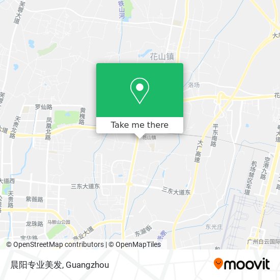 晨阳专业美发 map