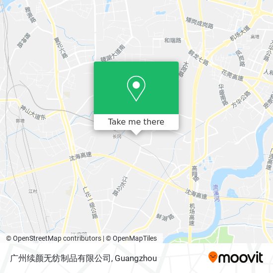 广州续颜无纺制品有限公司 map