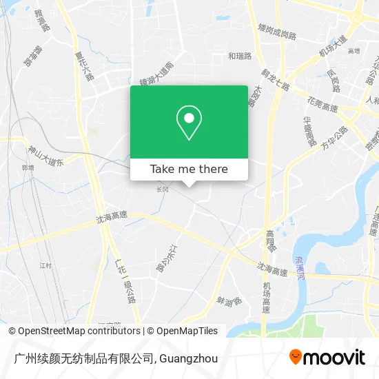 广州续颜无纺制品有限公司 map
