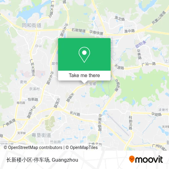长新楼小区-停车场 map