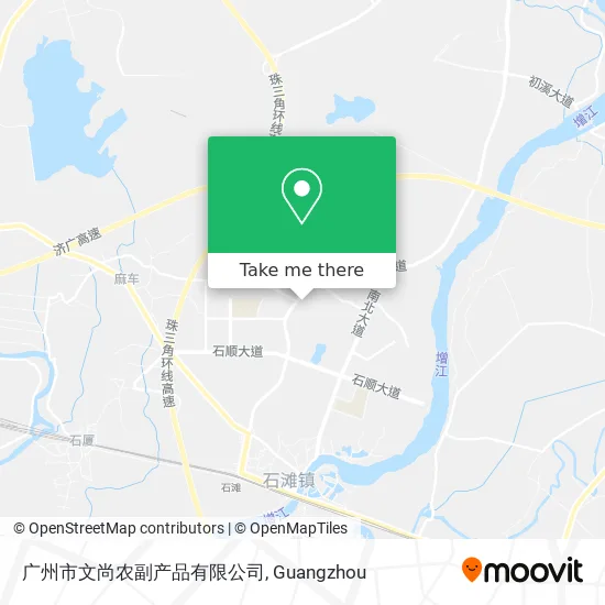广州市文尚农副产品有限公司 map