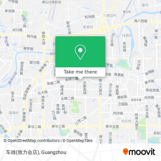 车雄(致力会店) map
