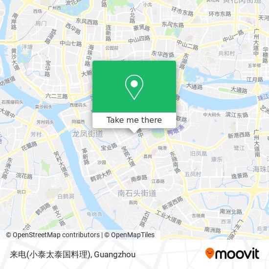 来电(小泰太泰国料理) map