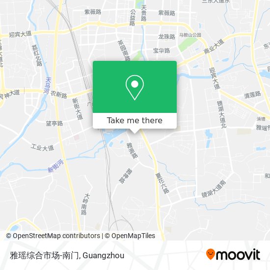 雅瑶综合市场-南门 map