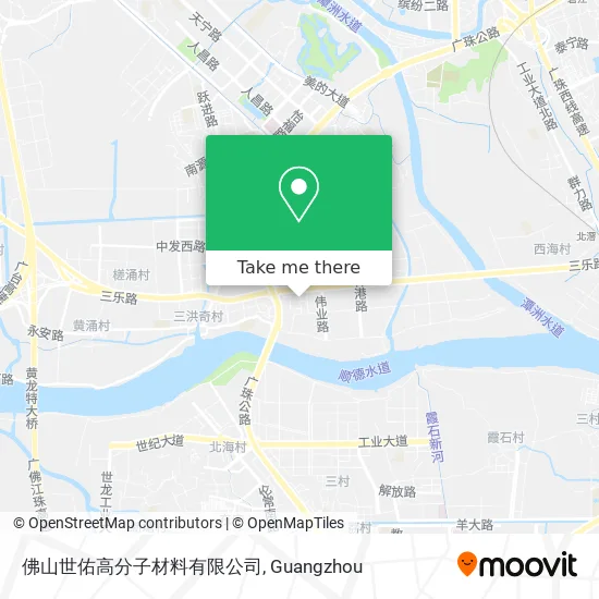 佛山世佑高分子材料有限公司 map