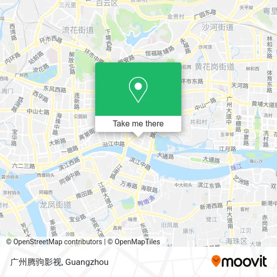 广州腾驹影视 map