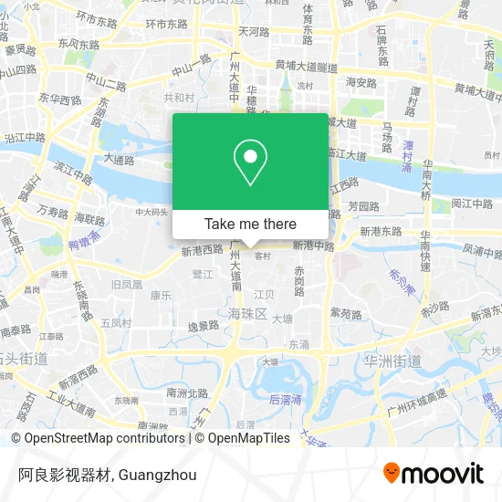 阿良影视器材 map