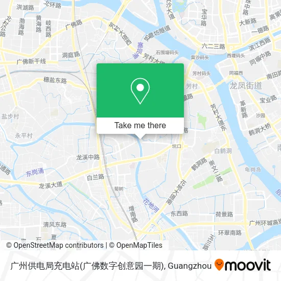 广州供电局充电站(广佛数字创意园一期) map