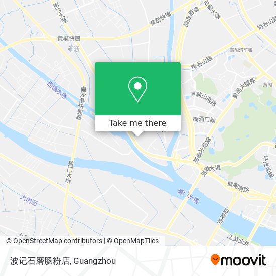 波记石磨肠粉店 map