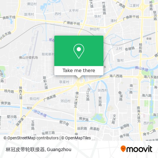 林冠皮带轮联接器 map