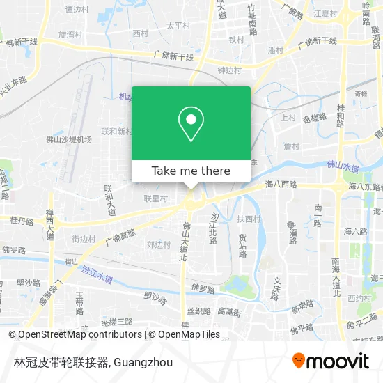 林冠皮带轮联接器 map