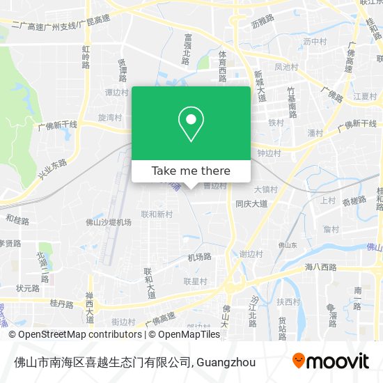 佛山市南海区喜越生态门有限公司 map