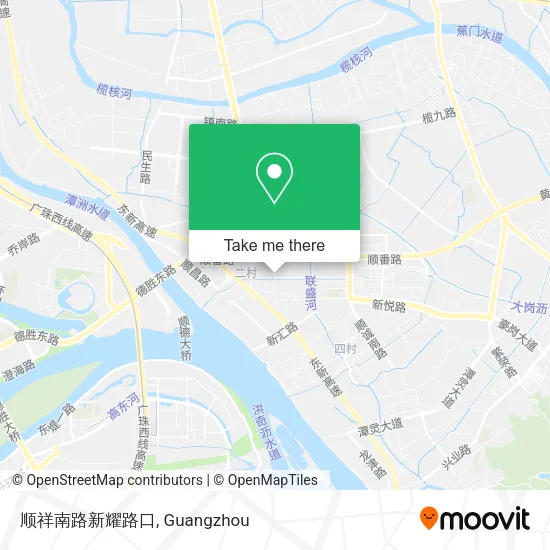 顺祥南路新耀路口 map