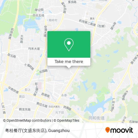 粤桂餐厅(文盛东街店) map