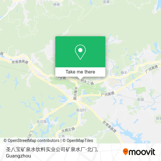 圣八宝矿泉水饮料实业公司矿泉水厂-北门 map