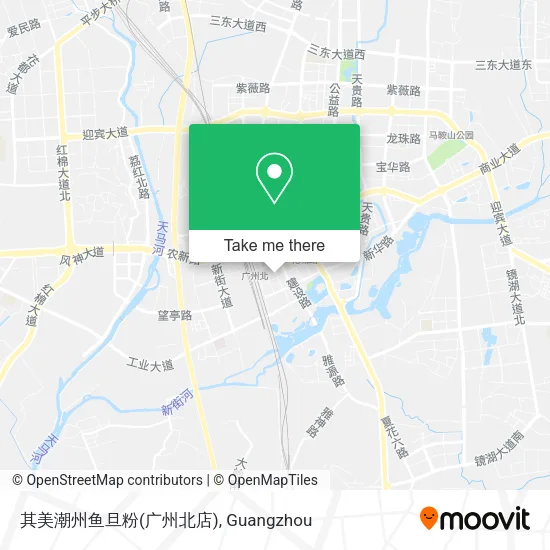 其美潮州鱼旦粉(广州北店) map