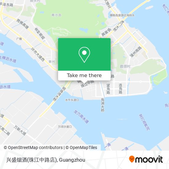 兴盛烟酒(珠江中路店) map
