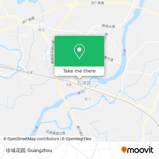 珍城花园 map
