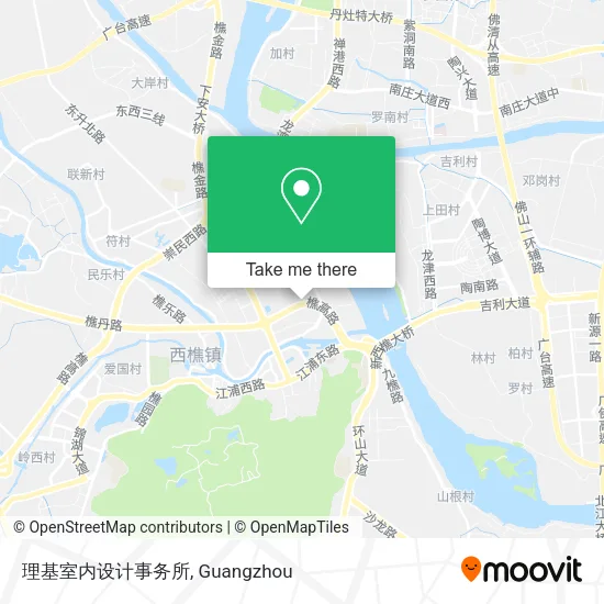 理基室内设计事务所 map