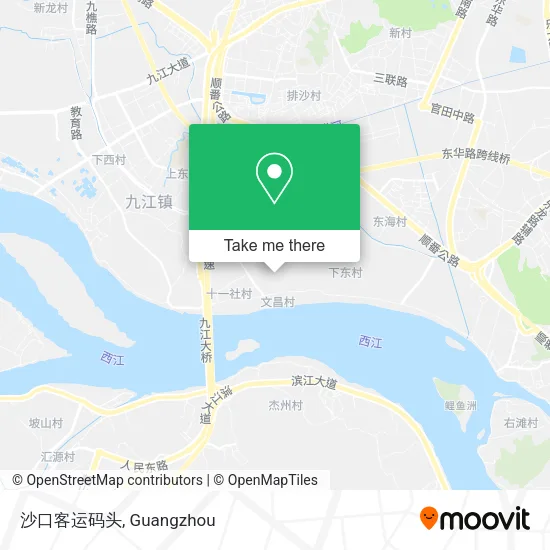 沙口客运码头 map